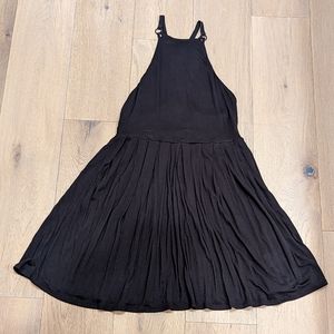 Silence + Noise Urban Outfitters Empire Waist Strappy Swing Dress Black Size XS